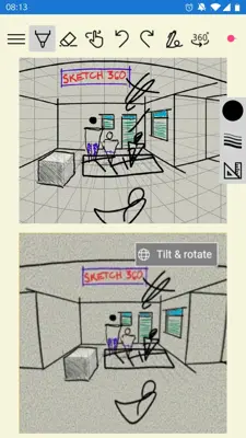 Sketch 360 android App screenshot 3