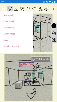 Sketch 360 android App screenshot 4