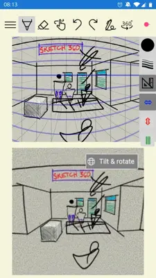 Sketch 360 android App screenshot 6